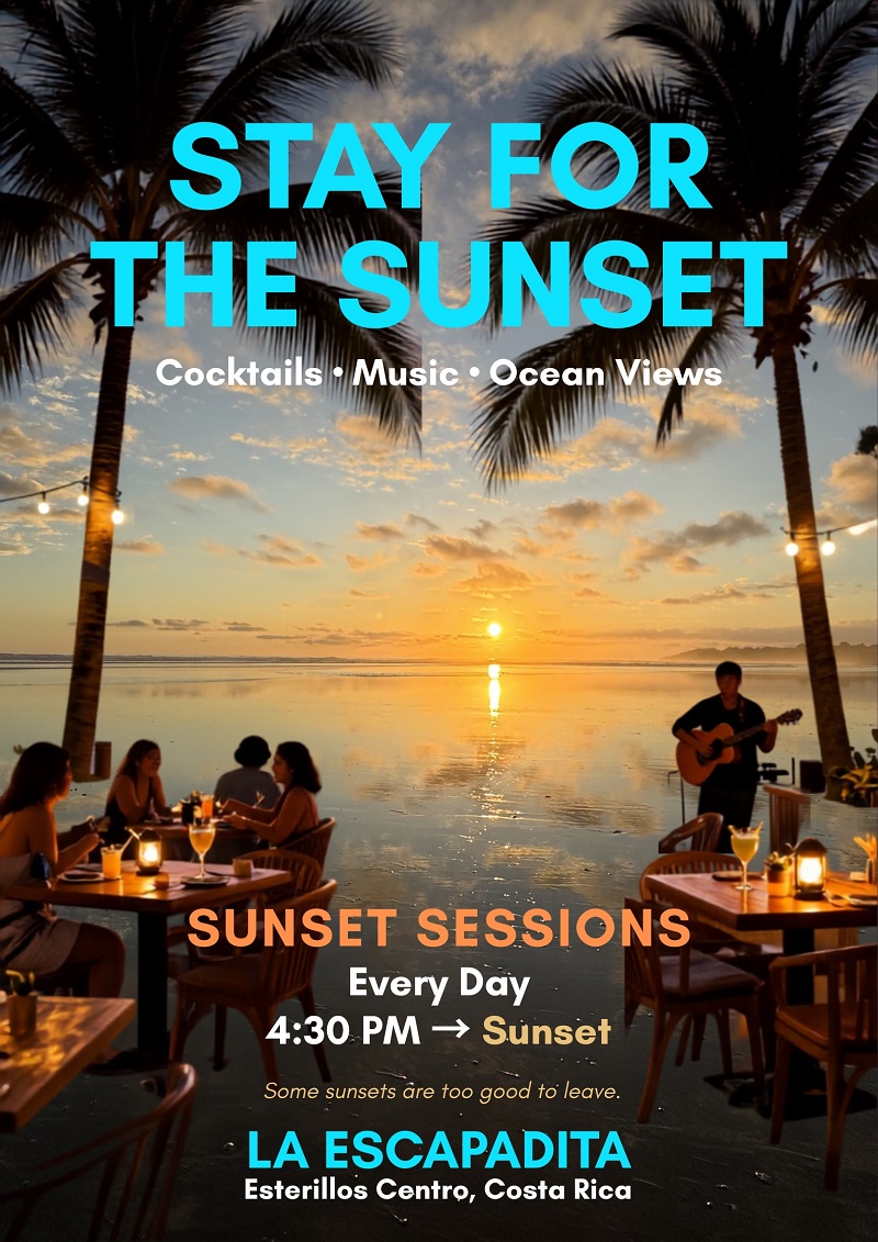 La Escapadita Sunset Sessions Poster - 1